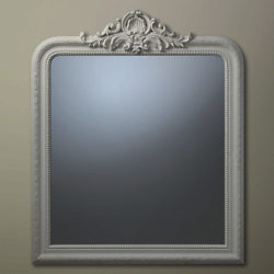 Brissi Josephine Mirror, 120 x 100cm White